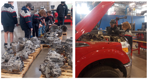 auto field trip to GCC